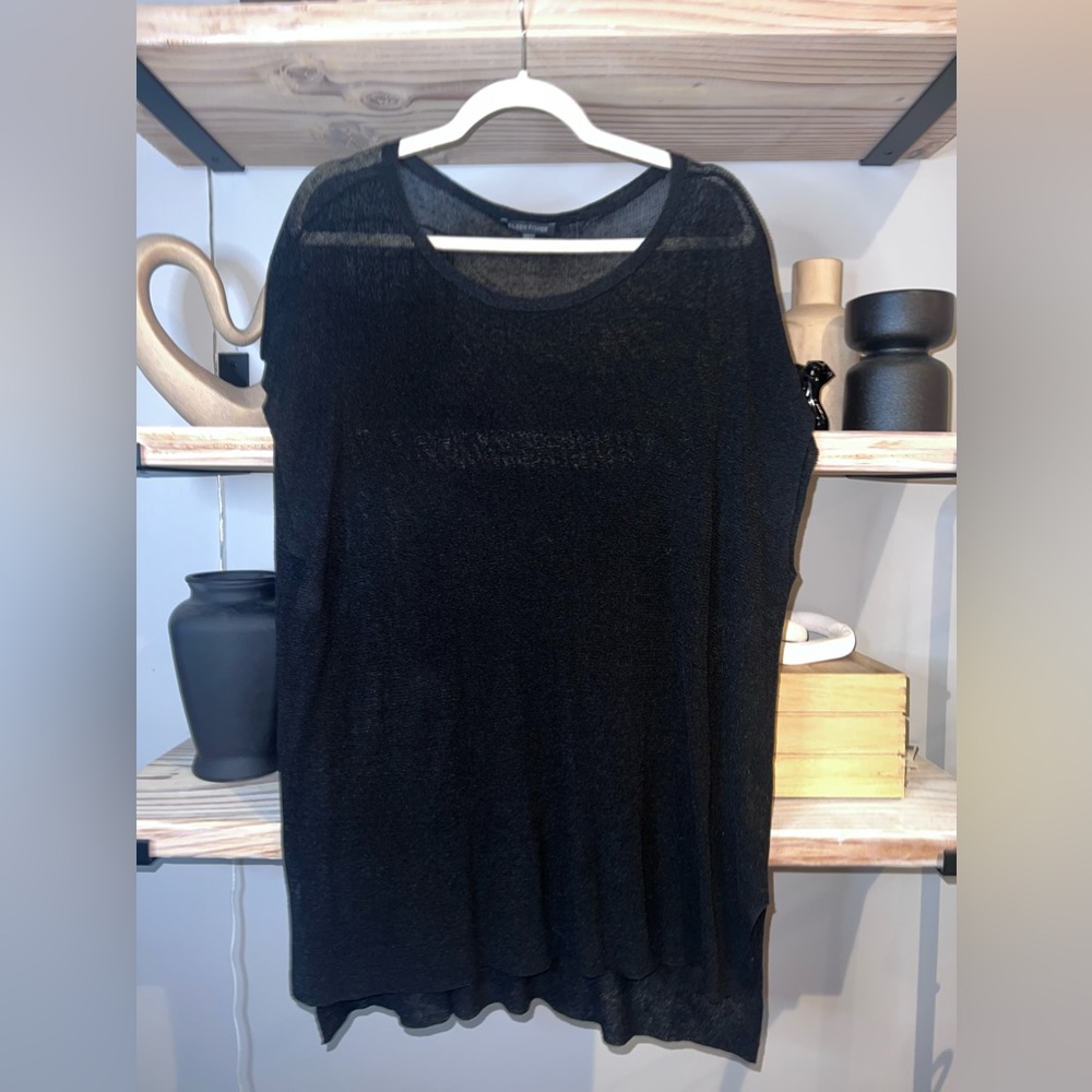 EILEEN FISHER TOP BEACH COVER UP Tunic/ Dress ORGANIC LINEN SIZE Medium